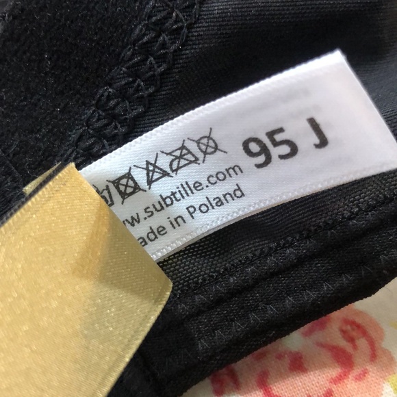 BNWT SUBTILLE VENETIA LACE MESH BRA size 95J (translates to US 42I) - Picture 9 of 10